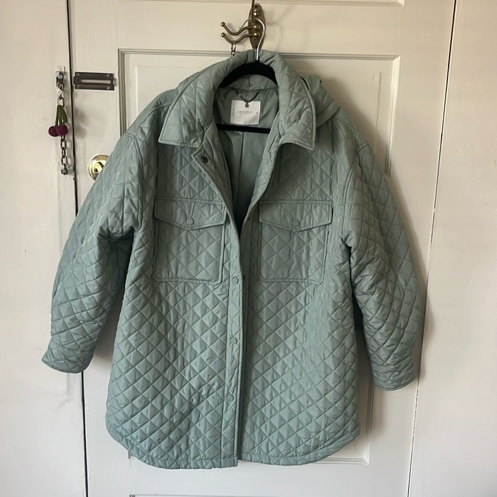 Lucky Brand with Detachable Hood! Mint condition. Size XL
